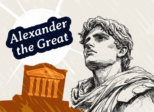 Alexander the Great card game character in Kingdoms, the best card game of 2024