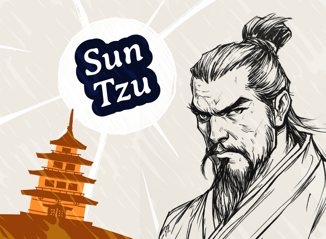 Sun Tzu, the Art of War card game character in Kingdoms, the best card game of 2024