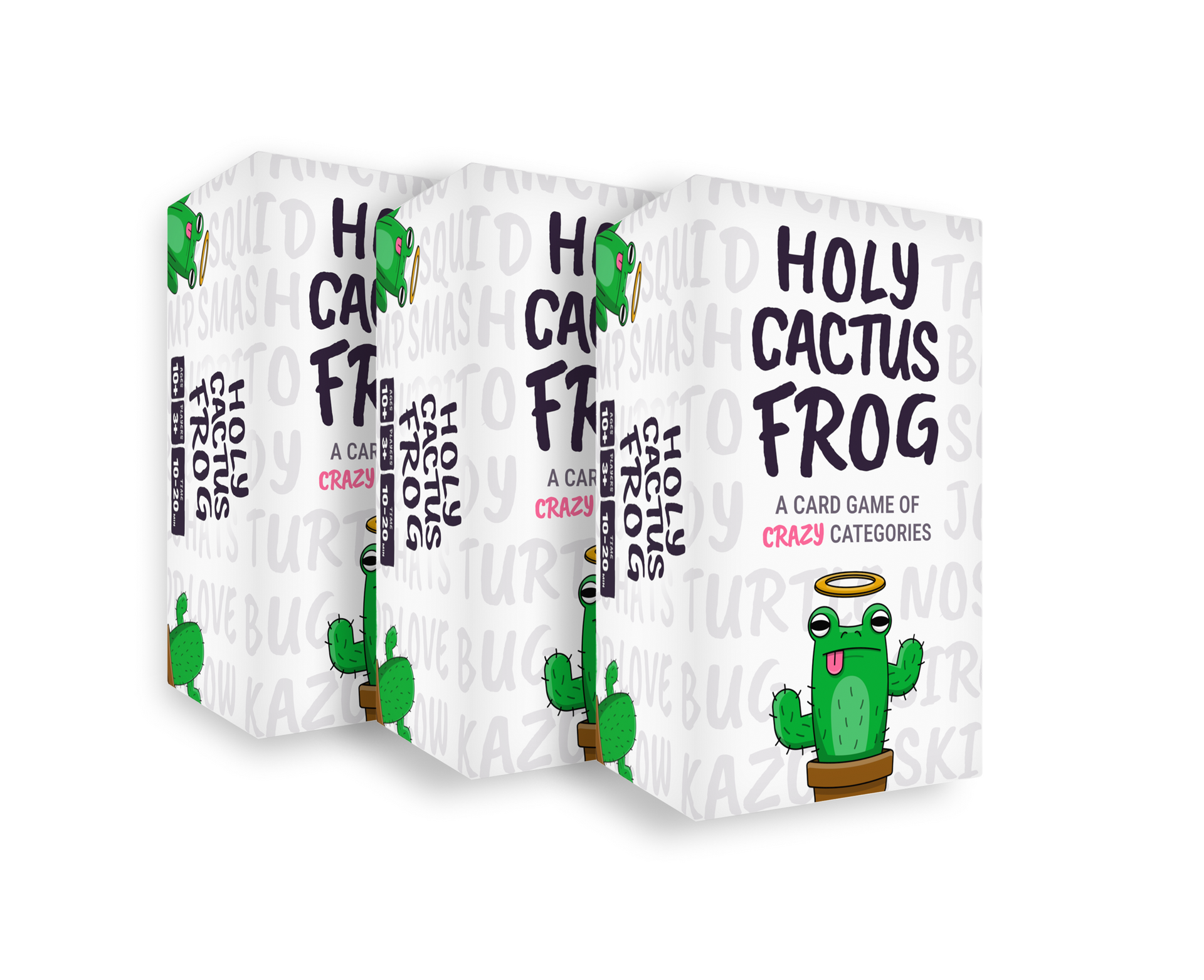 Holy Cactus Frog (3 Pack) – Game Afternoon