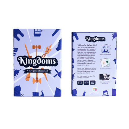 Kingdoms: Casual Card Game (2 pack)