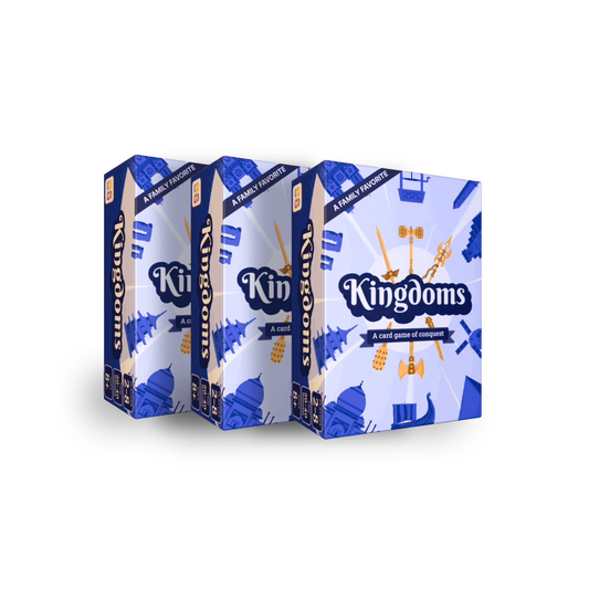 Kingdoms: Casual Card Game (3 pack)