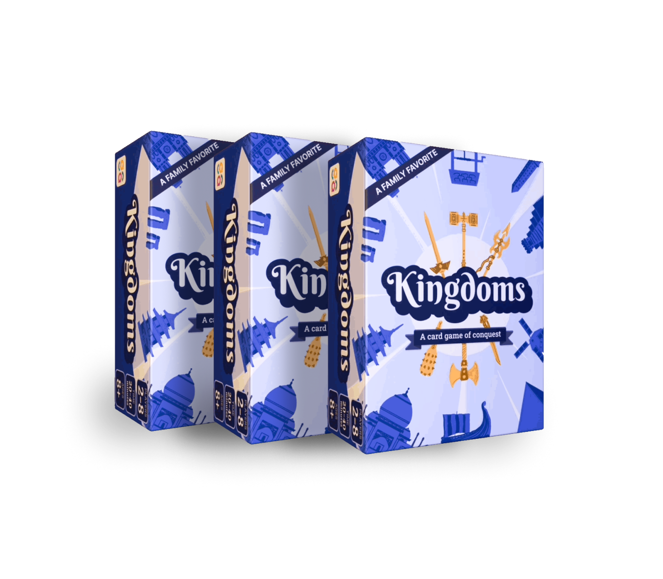 Kingdoms: Casual Card Game (3 pack)