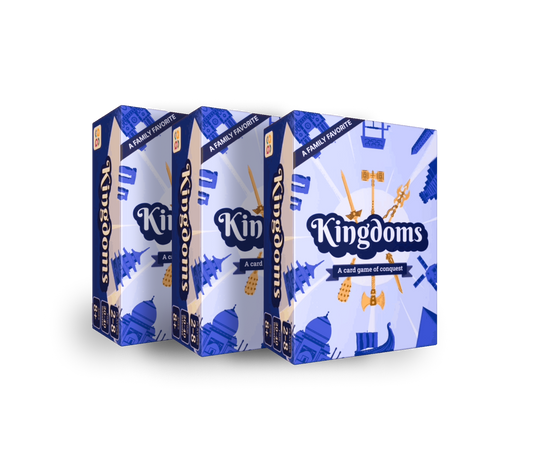 Kingdoms: Casual Card Game (3 pack)