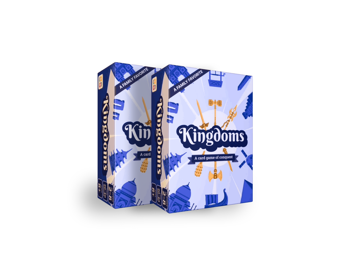 Kingdoms: Casual Card Game (2 pack)